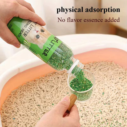 Perlas desodorante para arena de gato. #CodU