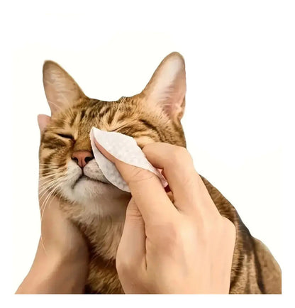 Toallitas para limpiar ojos y orejas de mascotas. #CodU