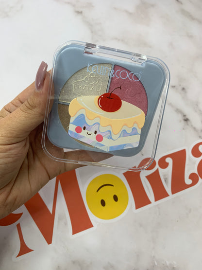Paleta de iluminador y broncee Kevin & coco #CodO