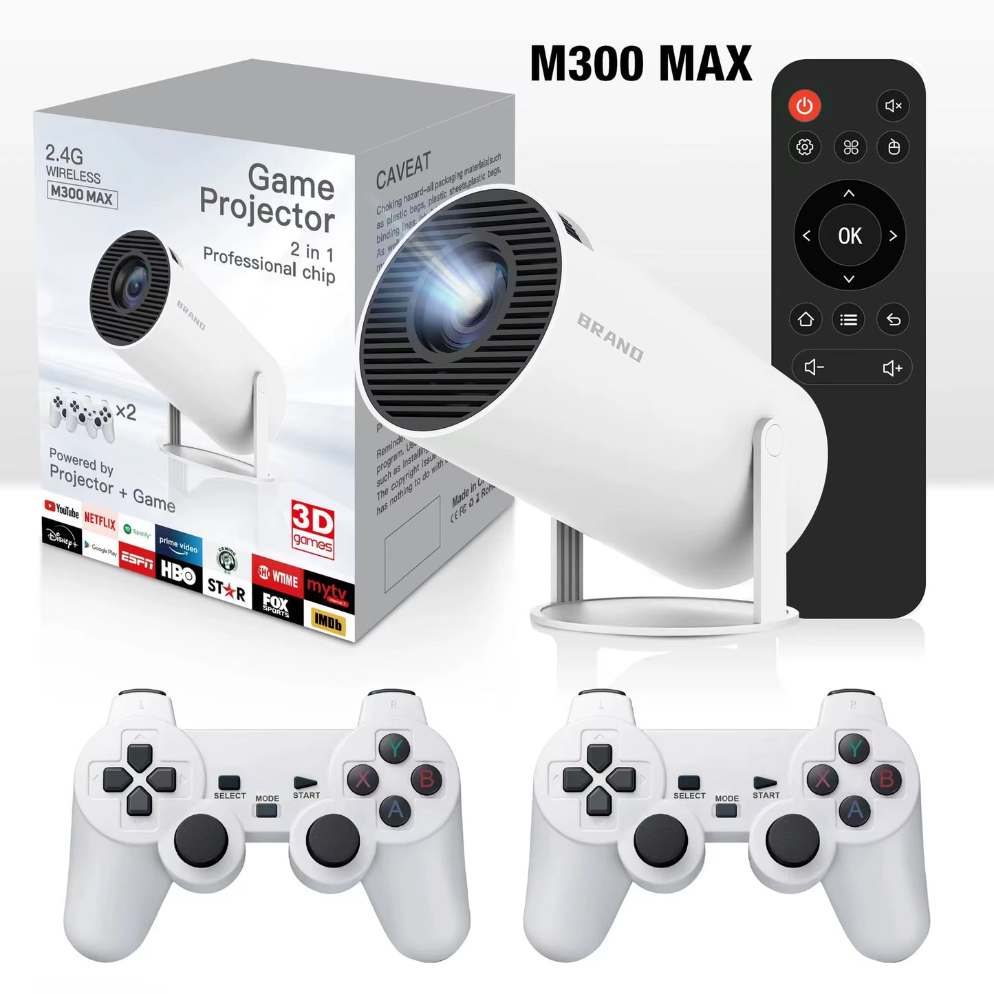 Proyector portátil de consolas para videojuegos 3D #CodFM