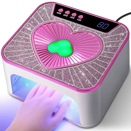 Lámpara LED/UV Profesional para uñas de corazón #CodO
