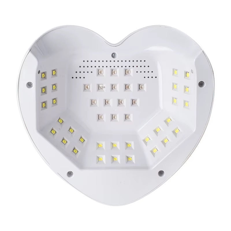Lampara de uñas LED SUN D19 de corazón de 288w #CodP