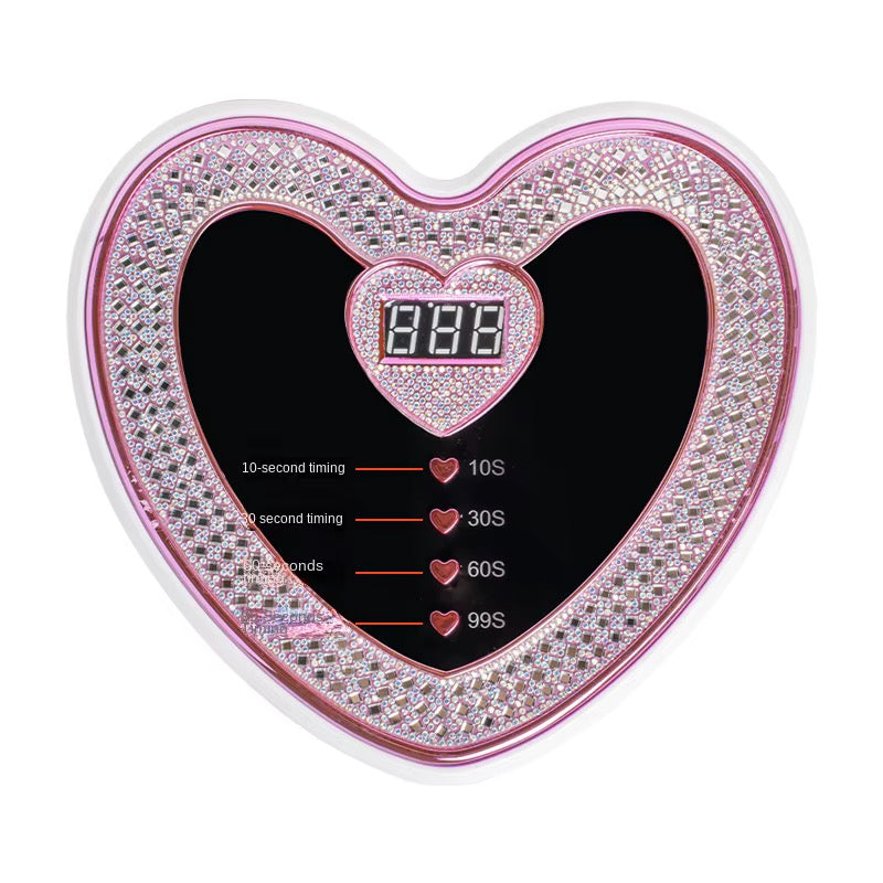 Lampara de uñas LED SUN D19 de corazón de 288w #CodP