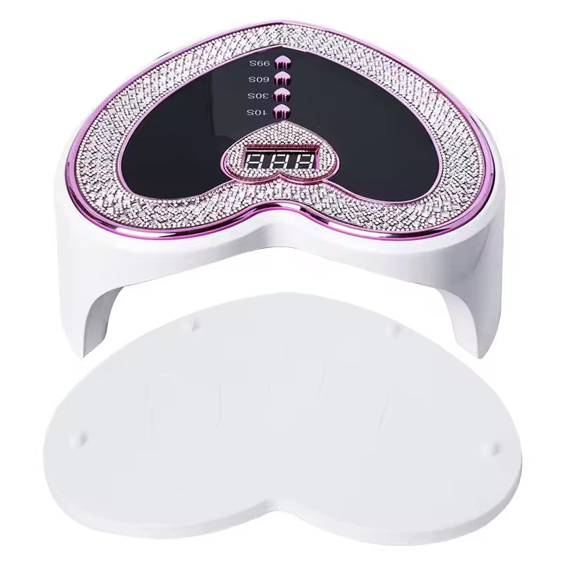 Lampara de uñas LED SUN D19 de corazón de 288w #CodP