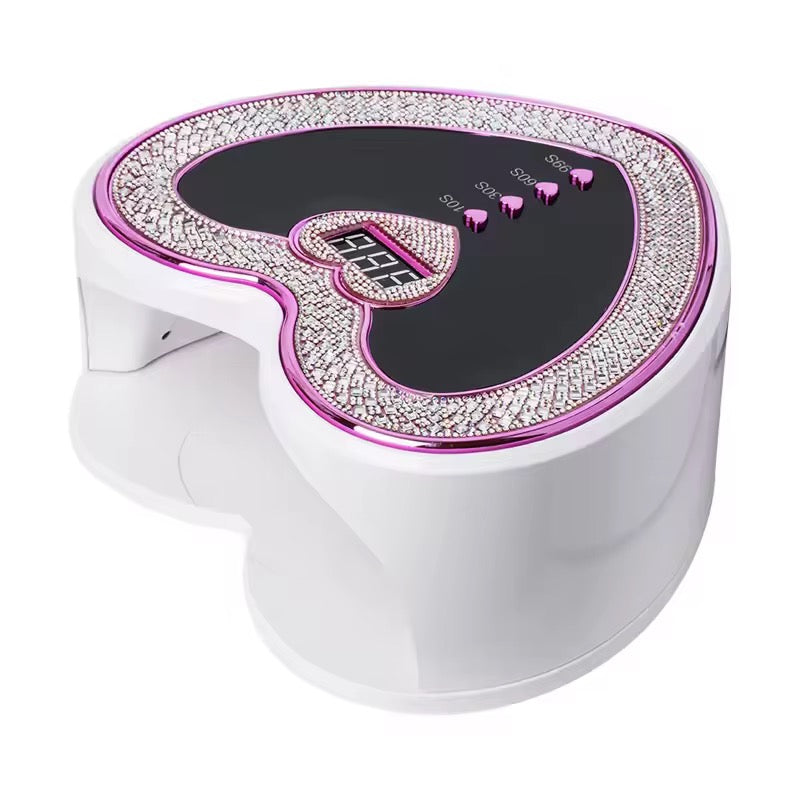 Lampara de uñas LED SUN D19 de corazón de 288w #CodP