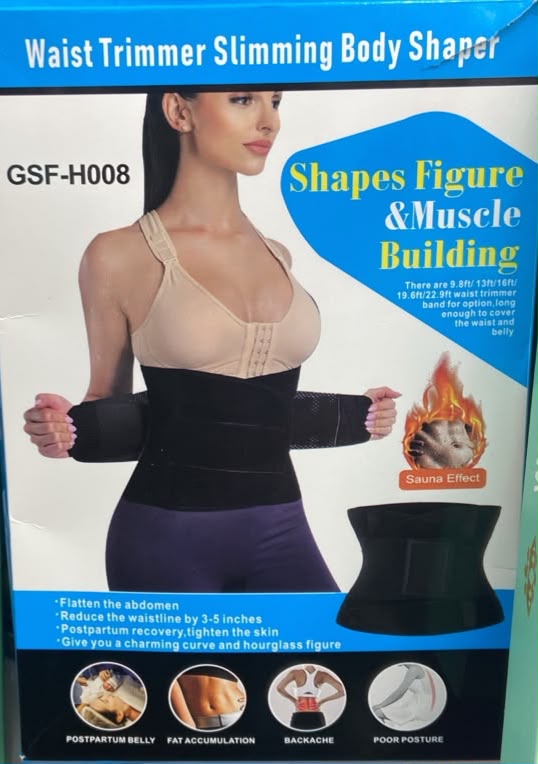 Faja moldeadora y reductora de cintura tipo sauna #CodFM