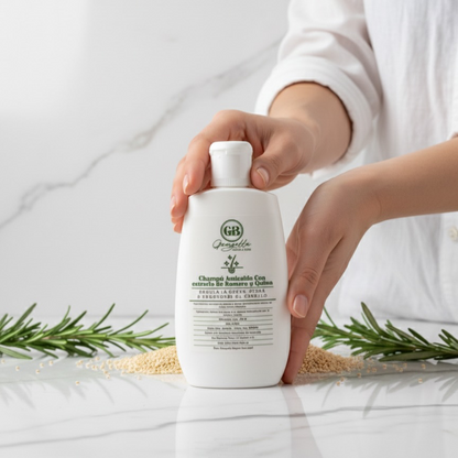 Shampoo antiácaida con extracto de Romero y Quina Georgette #CodO