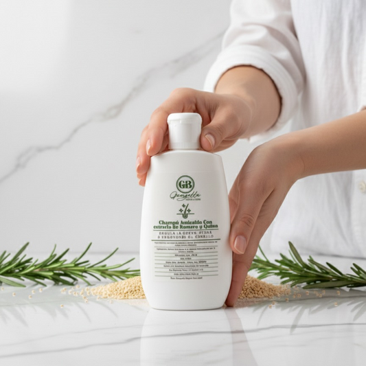 Shampoo antiácaida con extracto de Romero y Quina Georgette #CodO