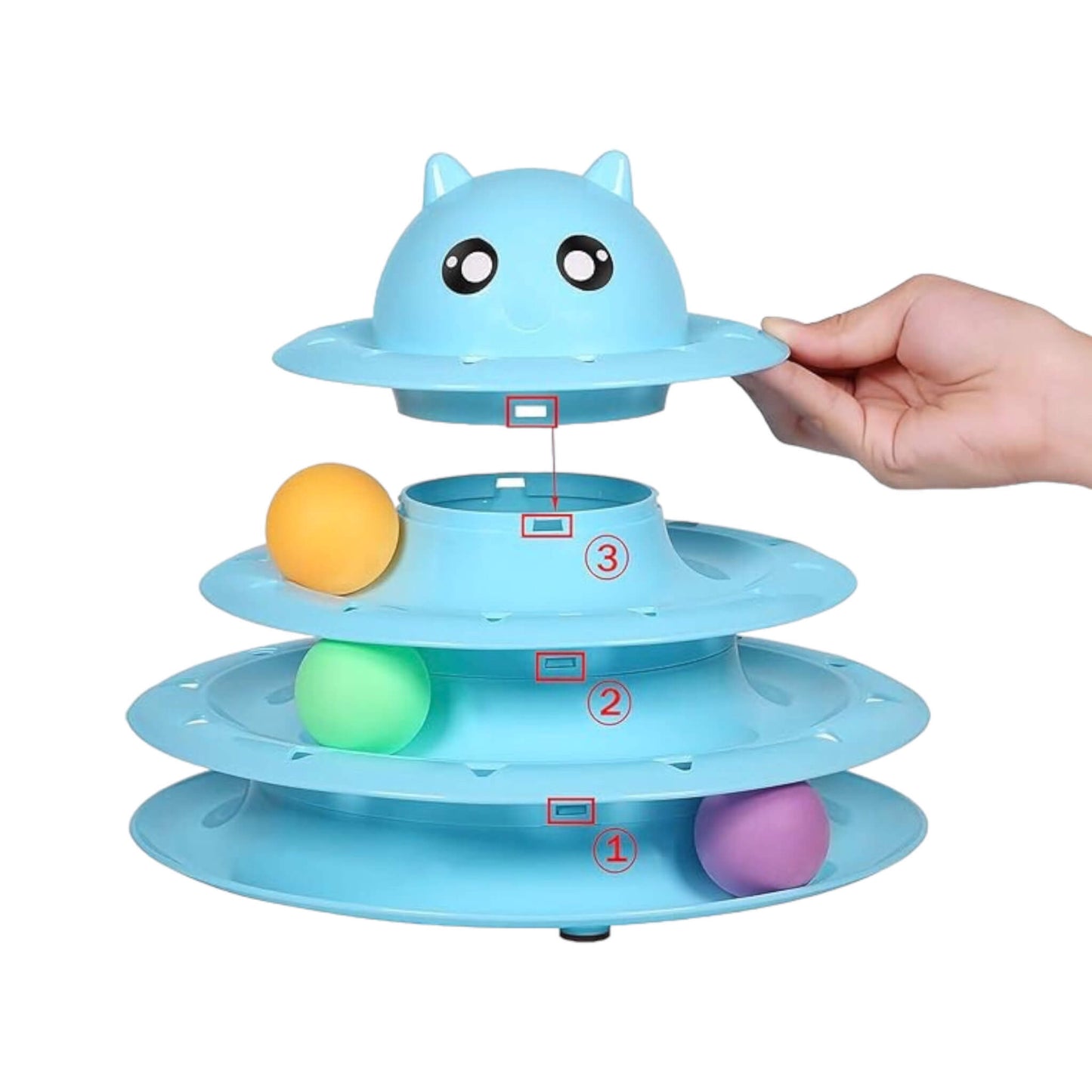 Juego interactivo para gatos con ojitos #codU