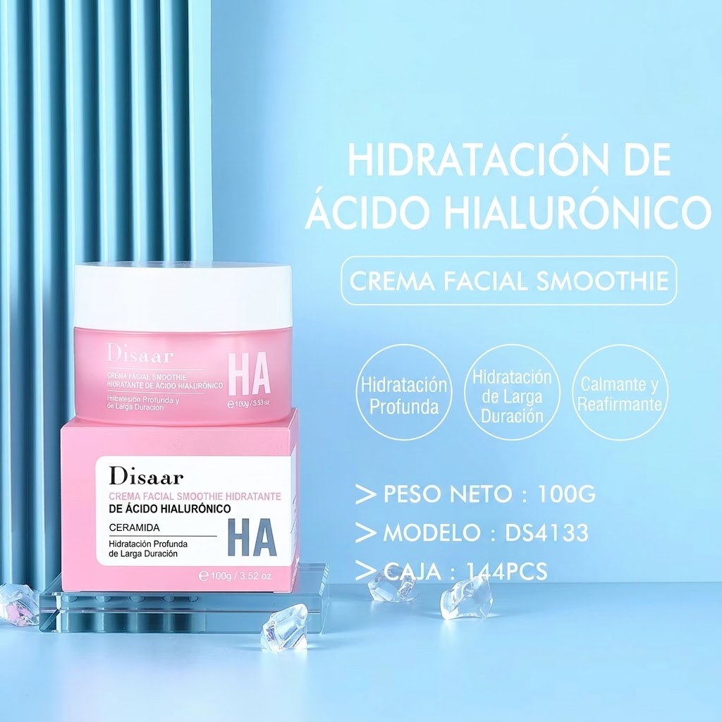 Crema facial de vitamina c y acido hialuronico #Cod