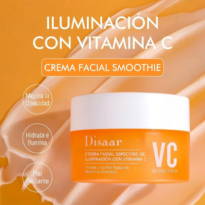 Crema facial de vitamina c y acido hialuronico #Cod