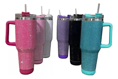 Vaso térmico de acero inoxidable con corneta #codP