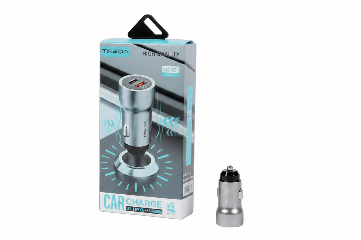 Cargador para carro metálico #CodAV