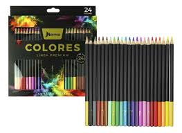 Lápices de colores Norma de 15 y 24 unidades #CodAP