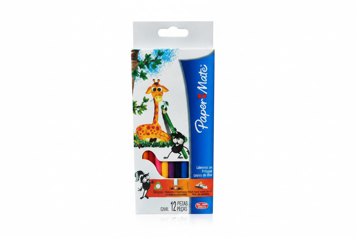 Caja de 12 lápices de colores Paper Mate #CodAV