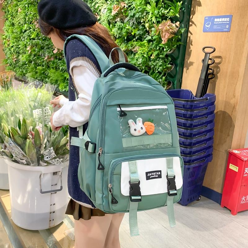 Morral escolar con accesorios #CodT