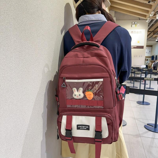 Morral escolar con accesorios #CodT