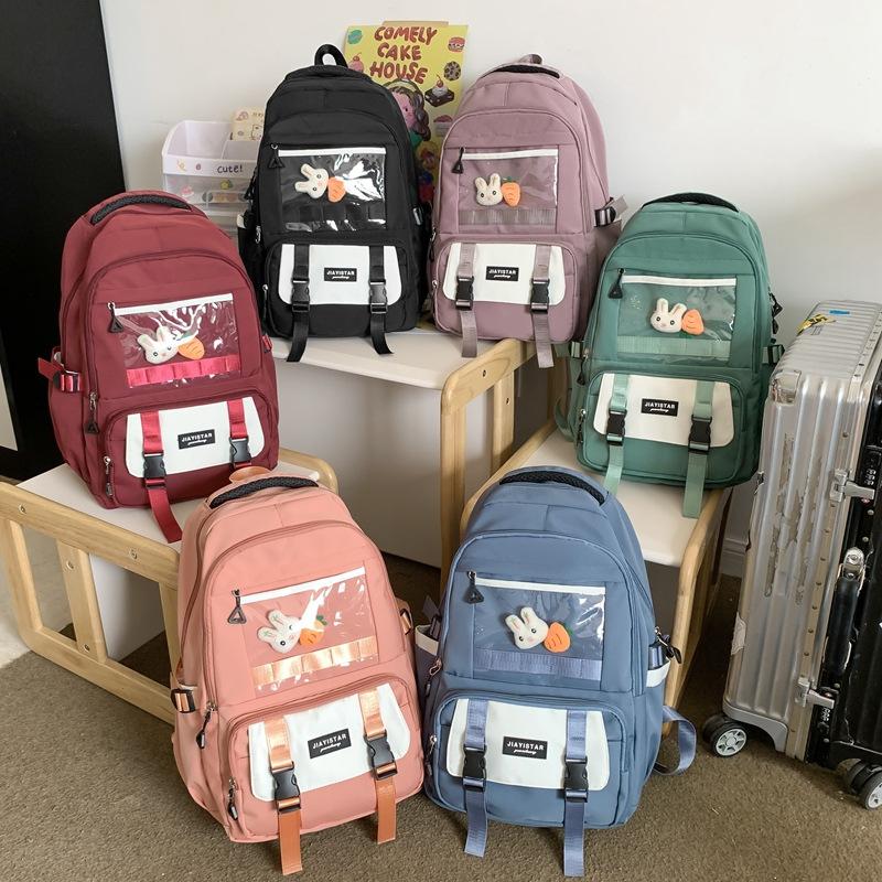 Morral escolar con accesorios #CodT