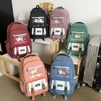 Morral escolar con accesorios #CodT