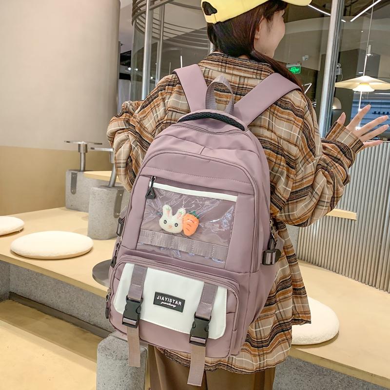 Morral escolar con accesorios #CodT
