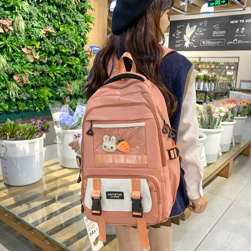 Morral escolar con accesorios #CodT