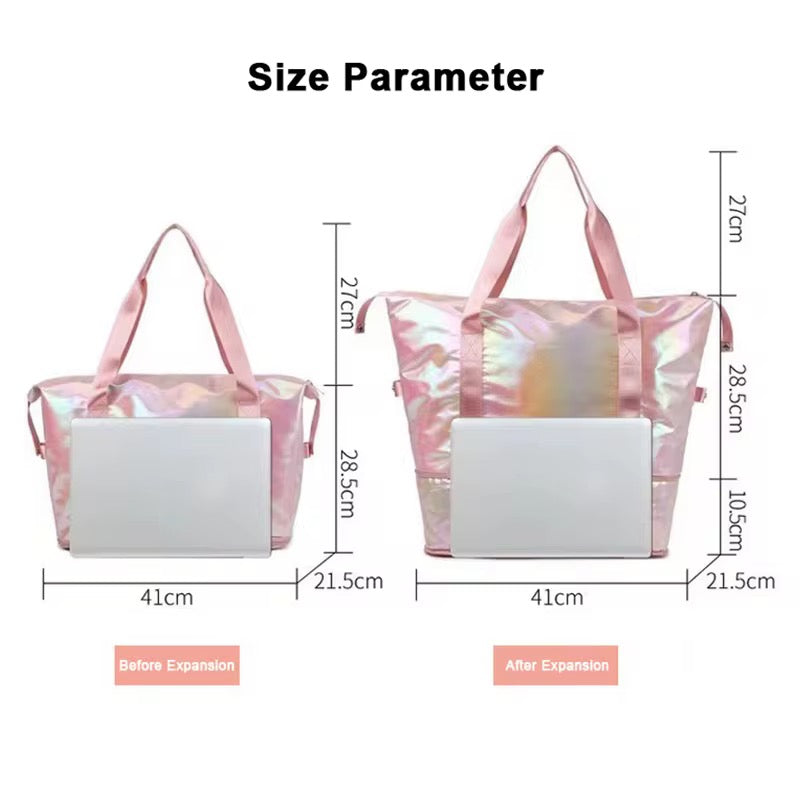 Bolso expandible tornasol #CodU