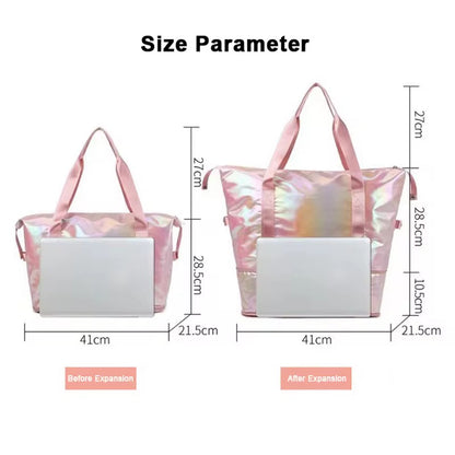 Bolso expandible tornasol #CodU