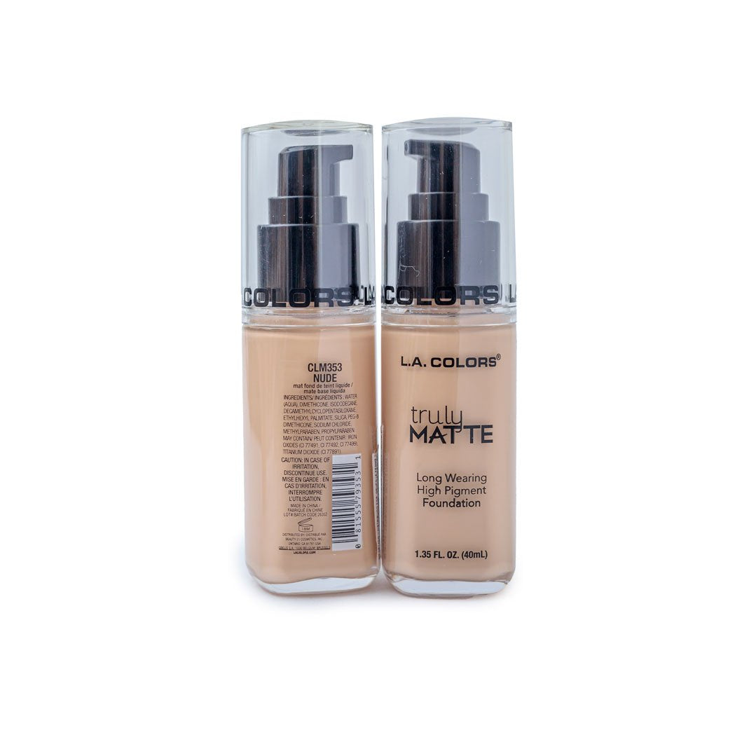 Base LA COLOR truly matte #codOf