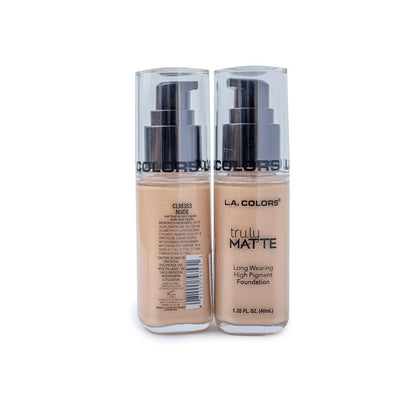 Base LA COLOR truly matte #codOf