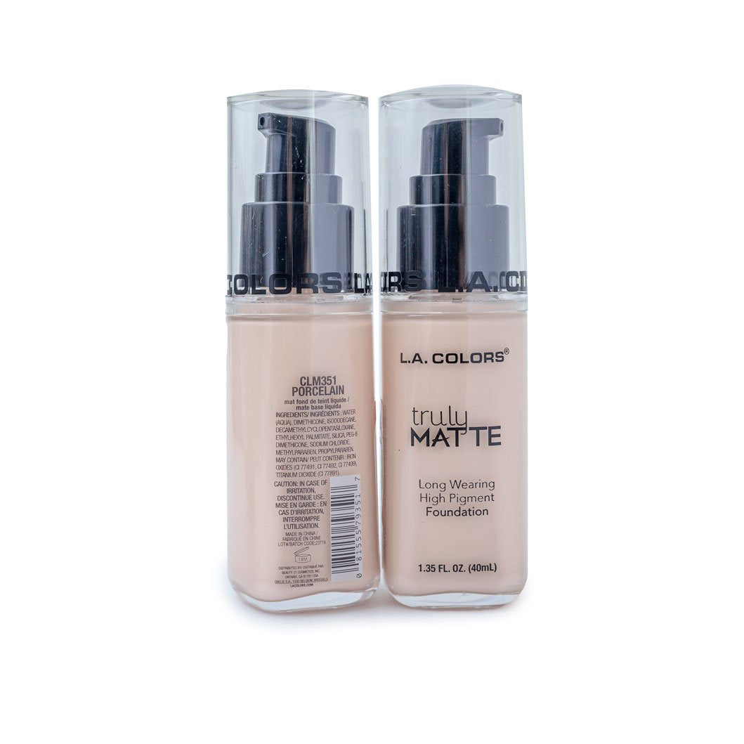 Base LA COLOR truly matte #codOf