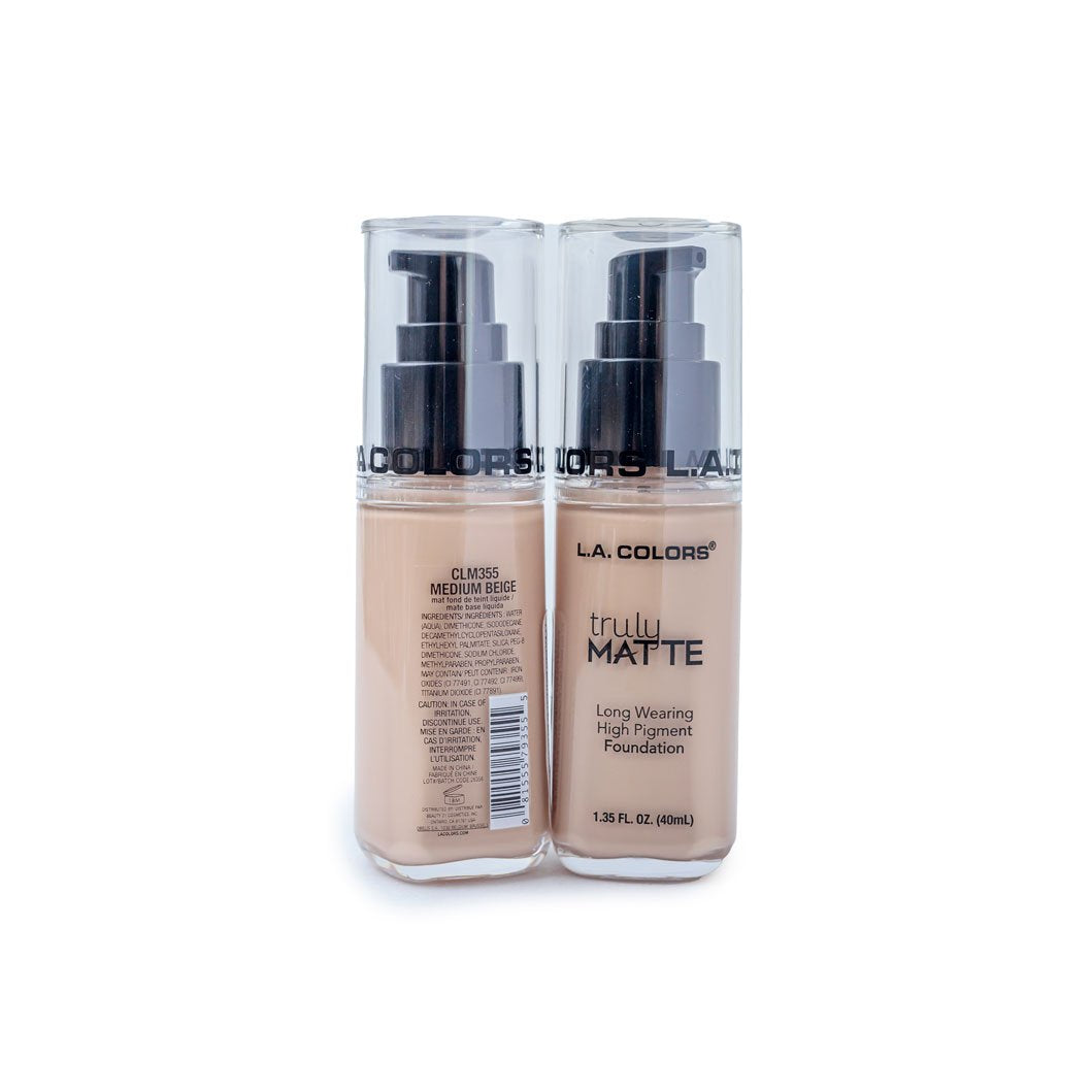 Base LA COLOR truly matte #codOf