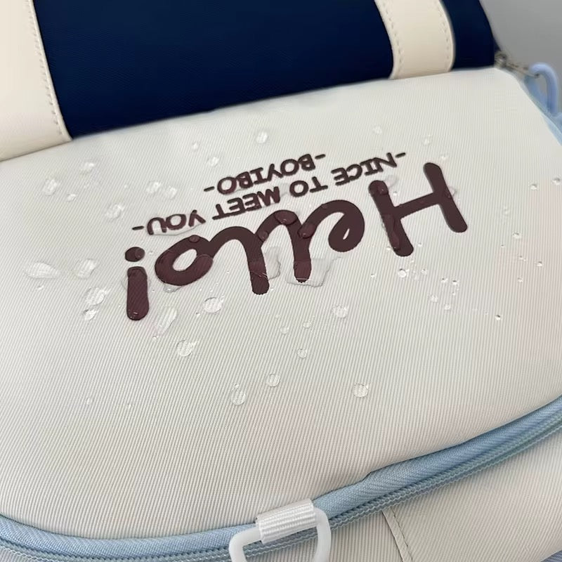 Morral Hello con llavero #codT