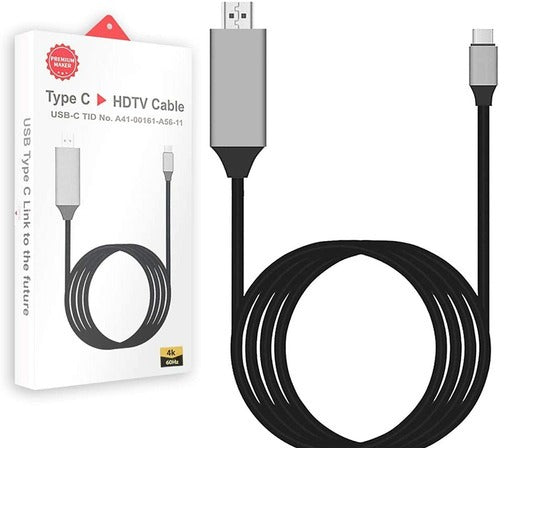 CABLE TIPO C A HDMI MACHO A MACHIO / 4K – 30HZ #CodTN