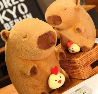 Peluche capybara pollito 30cm #CodU