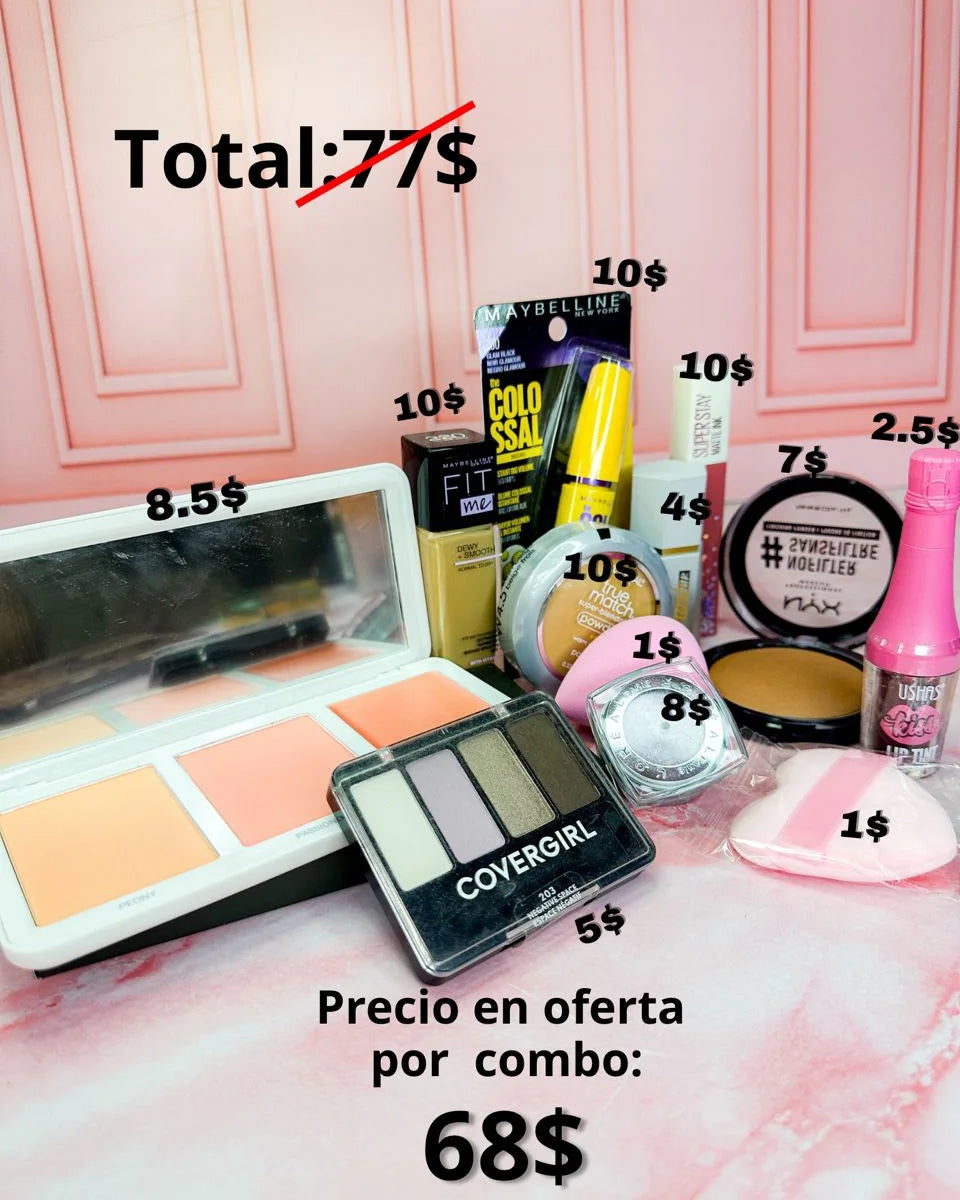 Combos de maquillaje