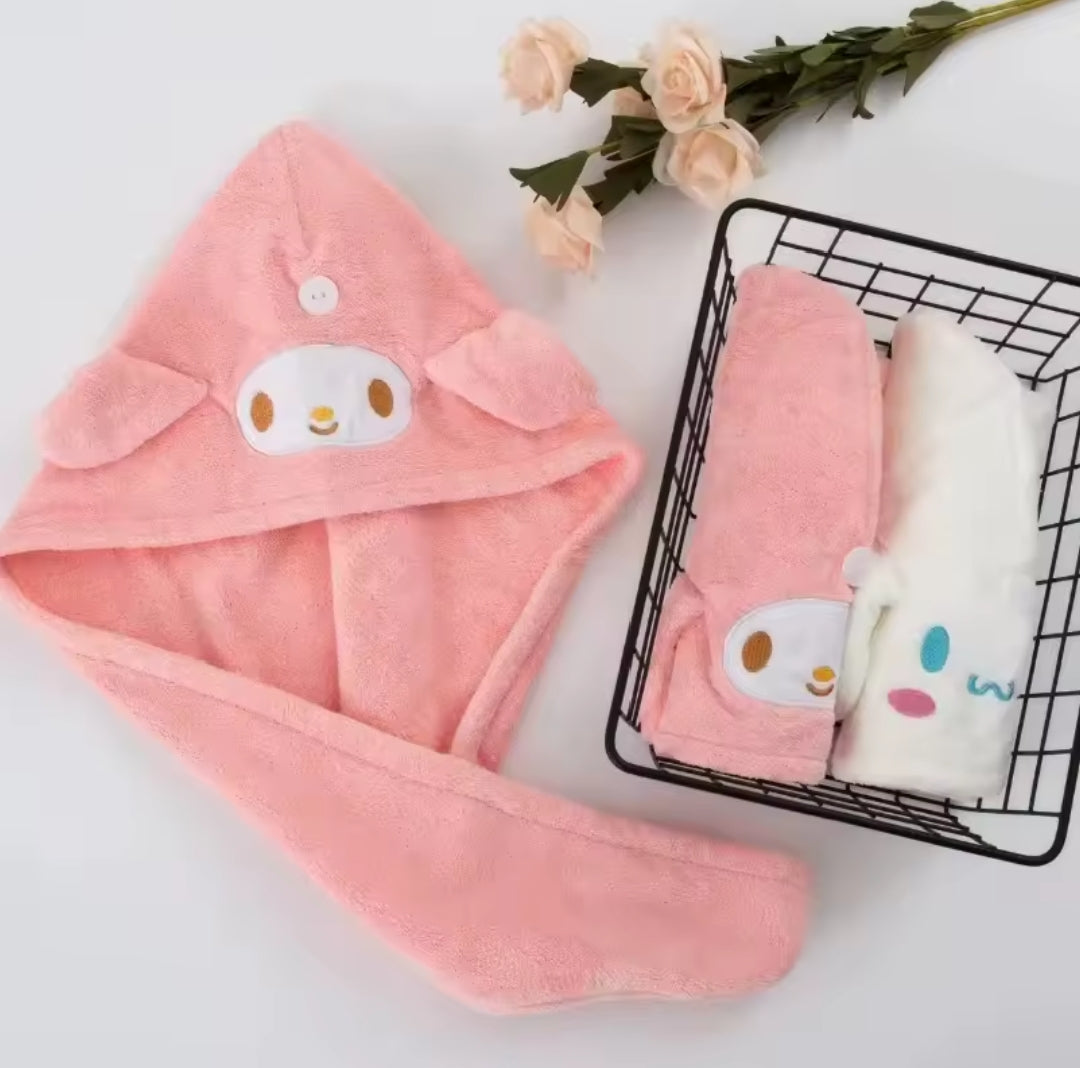 Toalla para el cabello sanrio #CodL
