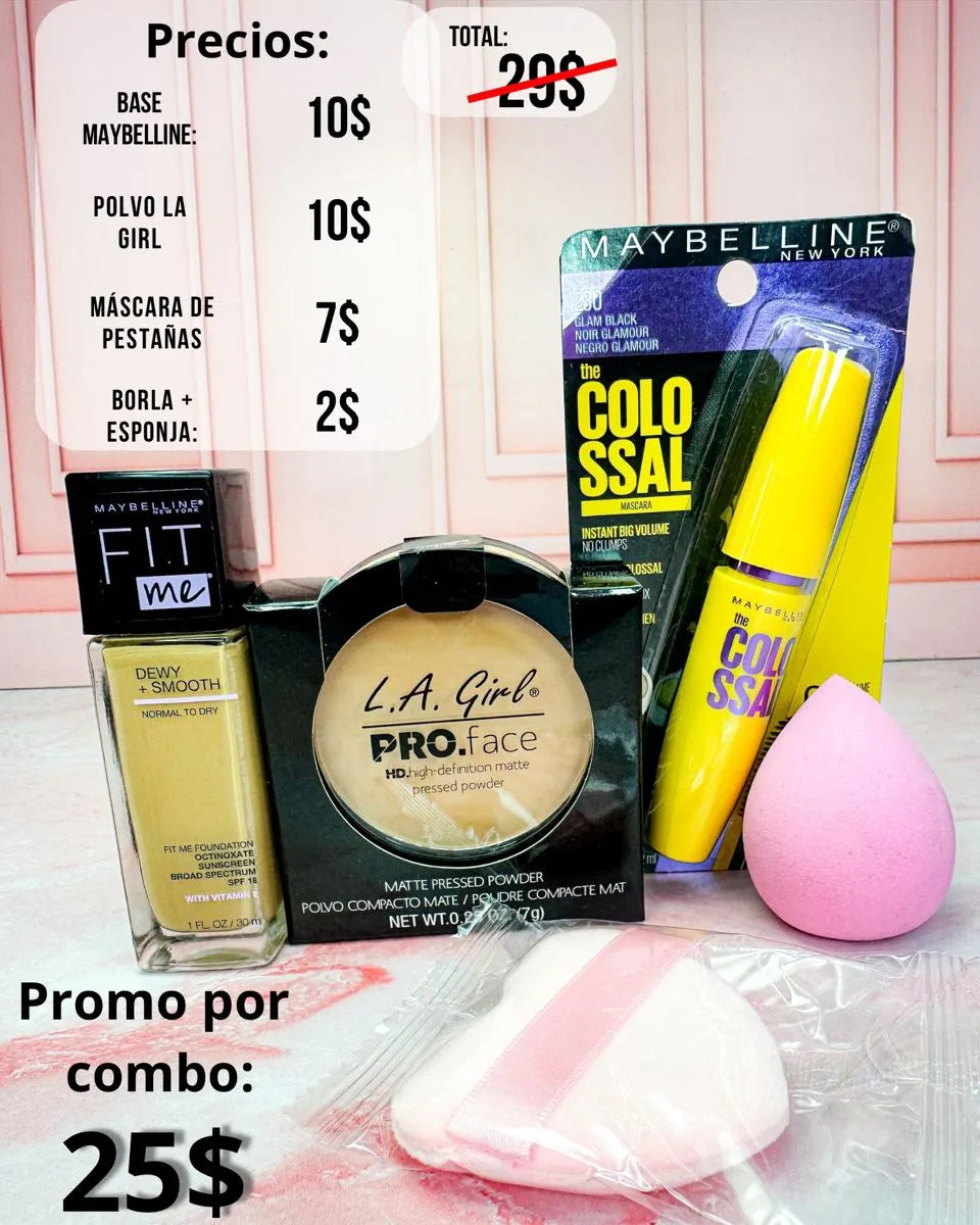 Combos de maquillaje