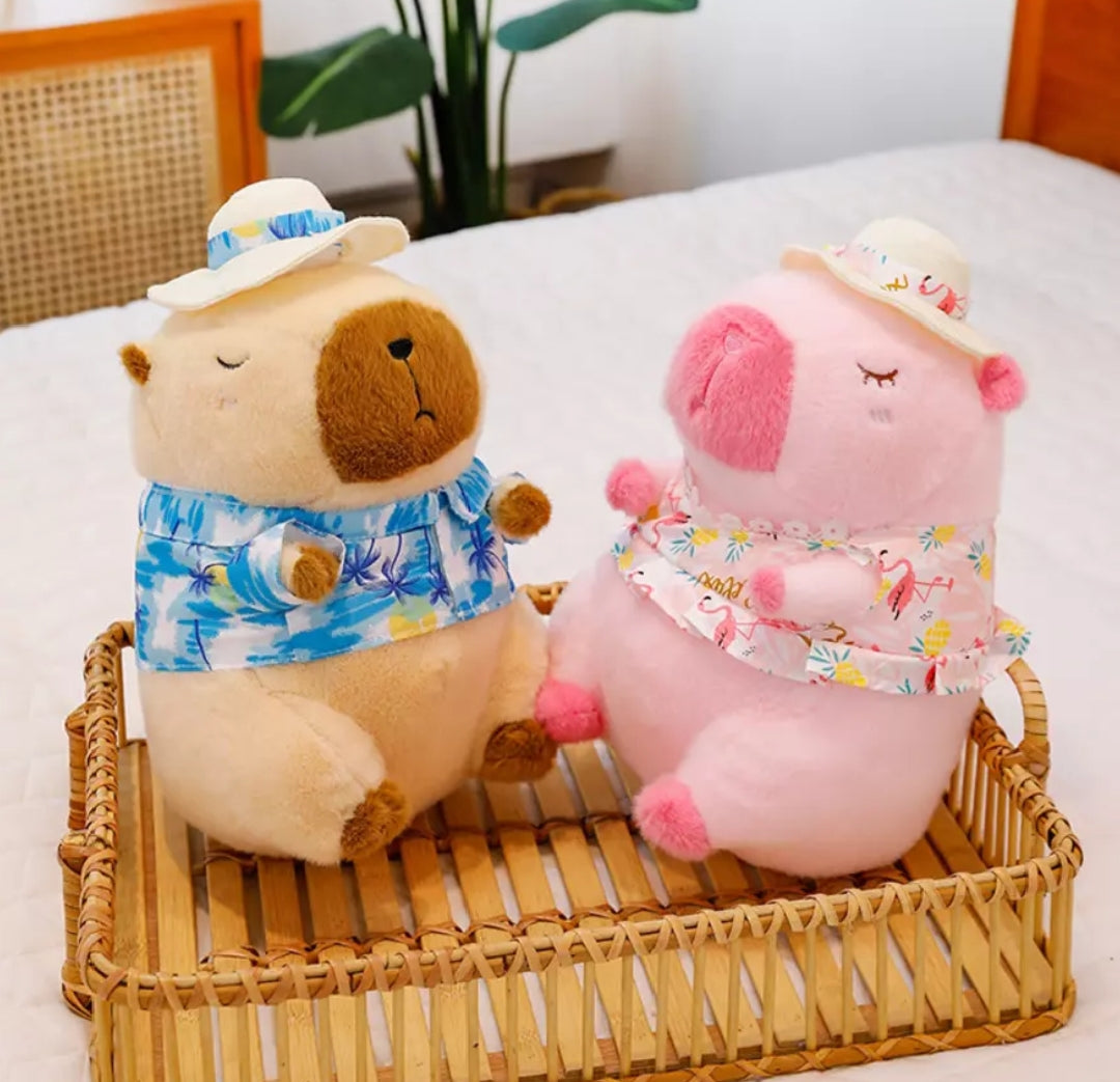 Capybaras hawaianos 30cm #CodU