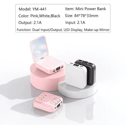 Power bank con espejo #CodT