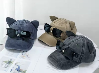 Gorra con sujetador para lentes #CodP