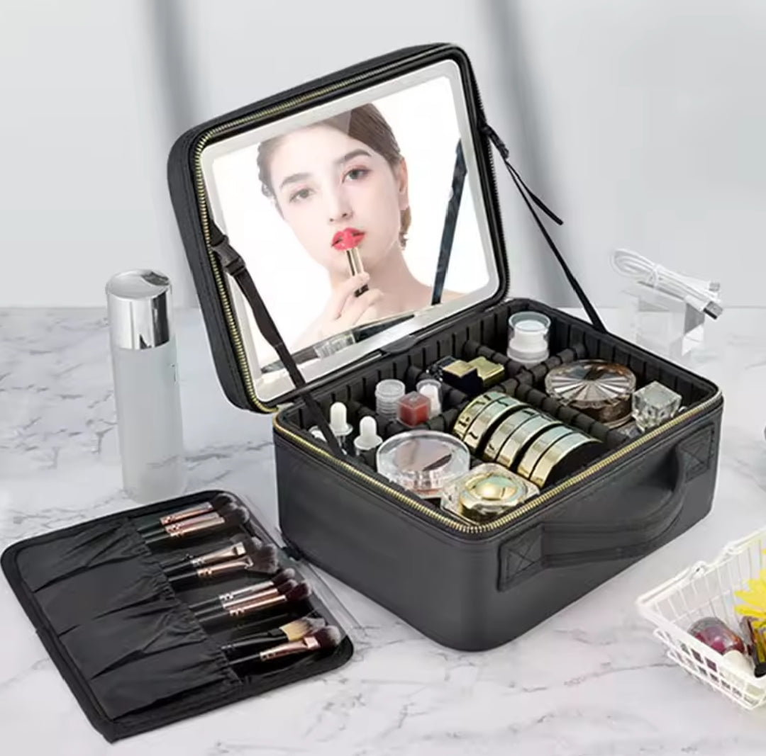 Organizador para maquillaje con espejo #CodL