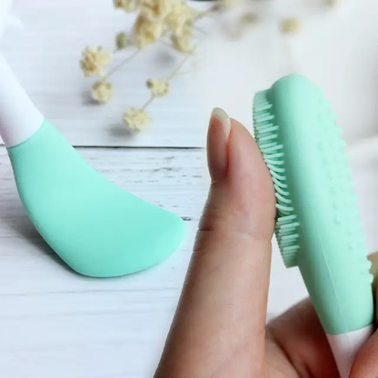 Cepillo 2en1 para exfoliar y aplicar mascarilla