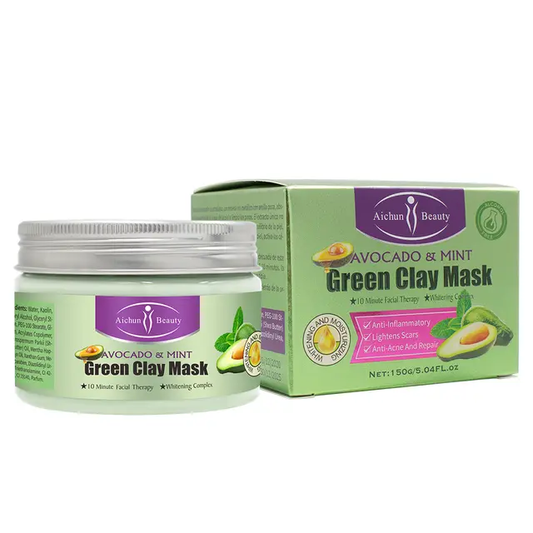 Mascarilla de arcilla de aguacate y menta #CodL