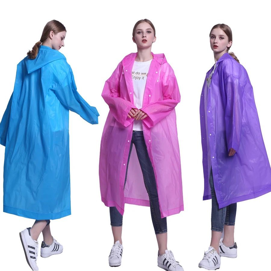Impermeables unicolor para adultos