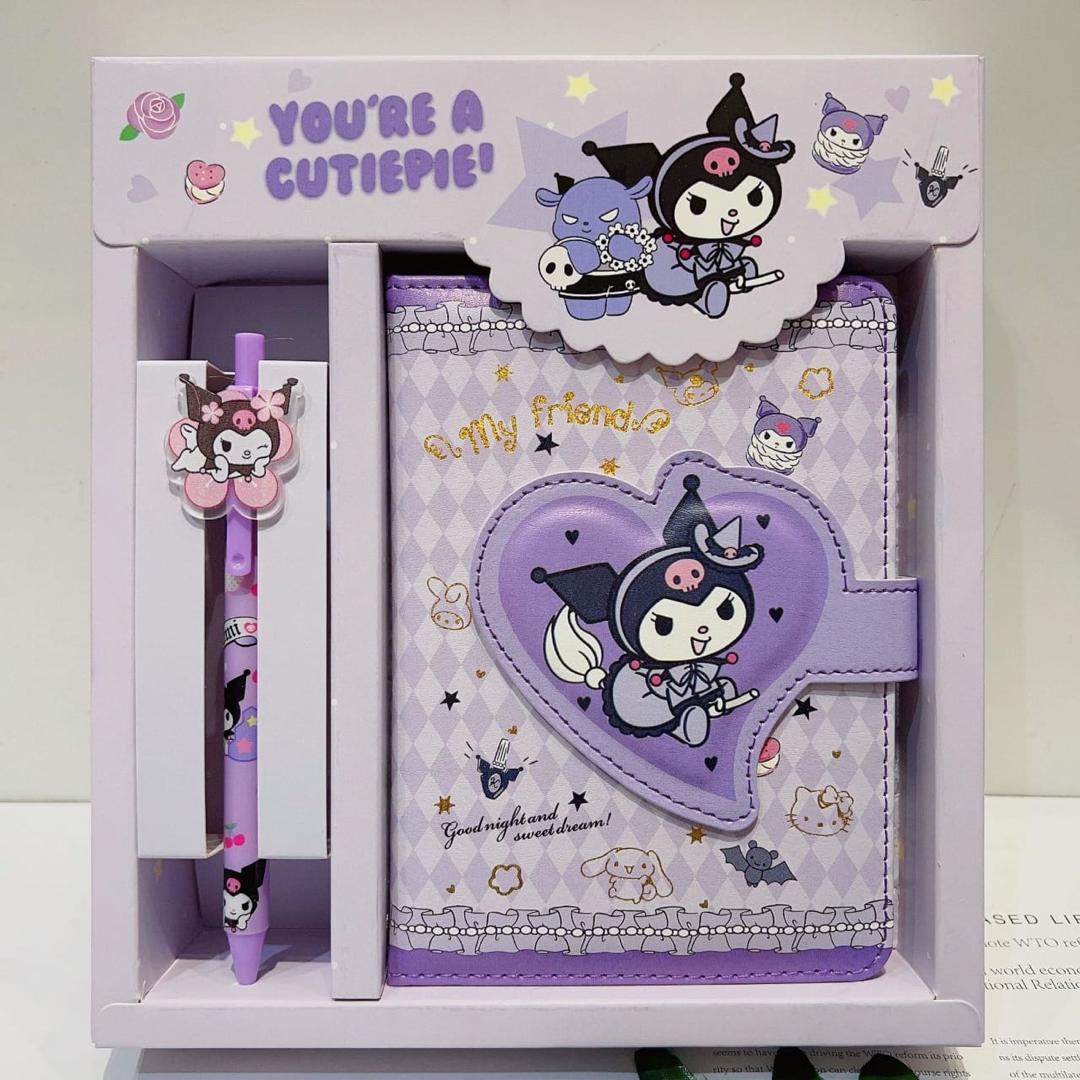 Kit de cuaderno con lapicero Sanrio