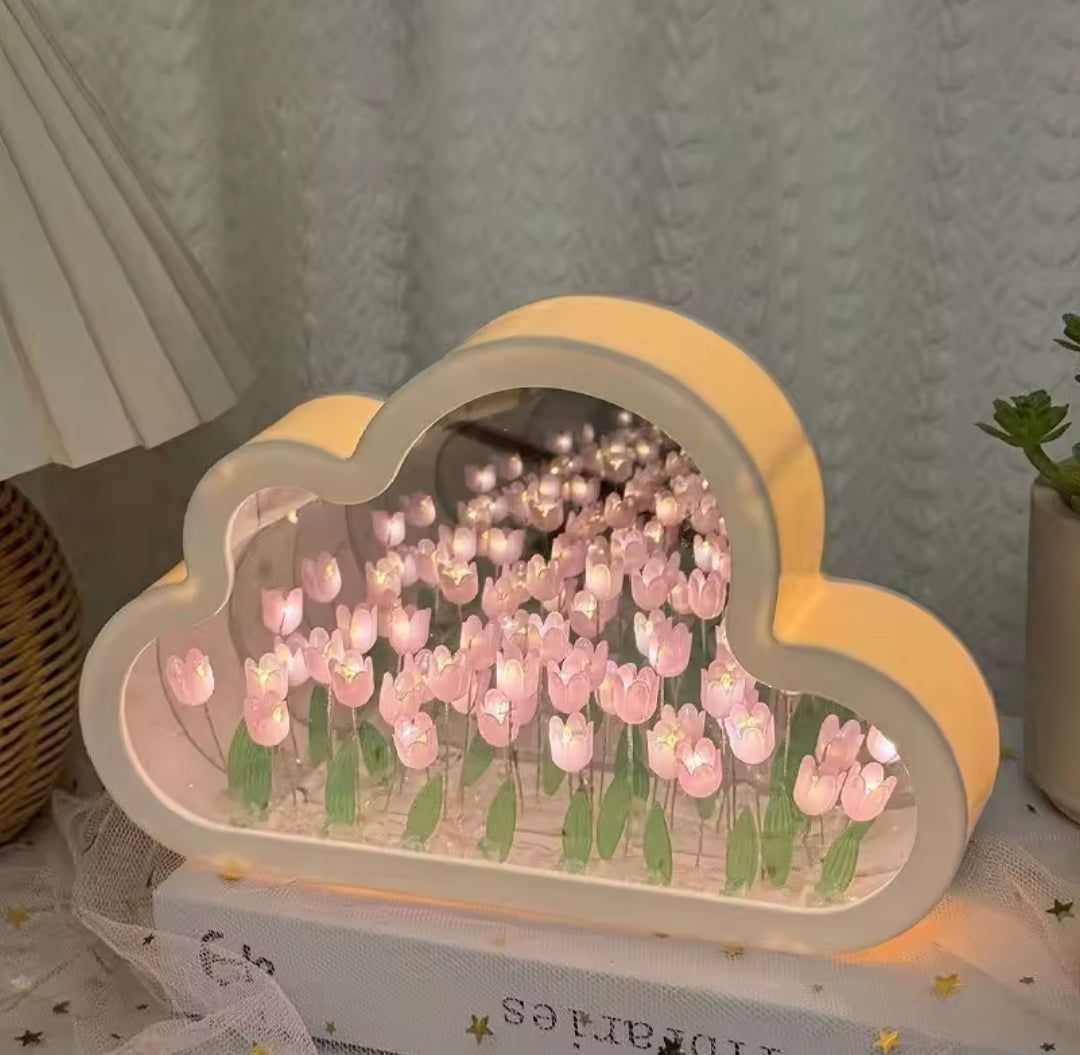 Lámpara de tulipanes #CodU
