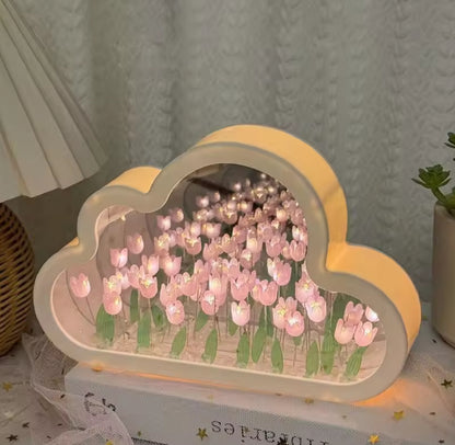 Lámpara de tulipanes #CodU