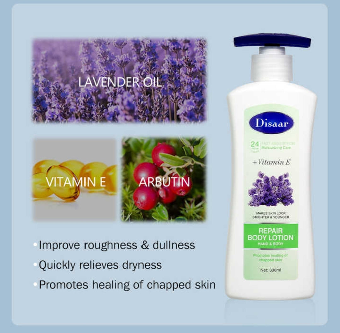 Loción corporal Disaar vitamina E