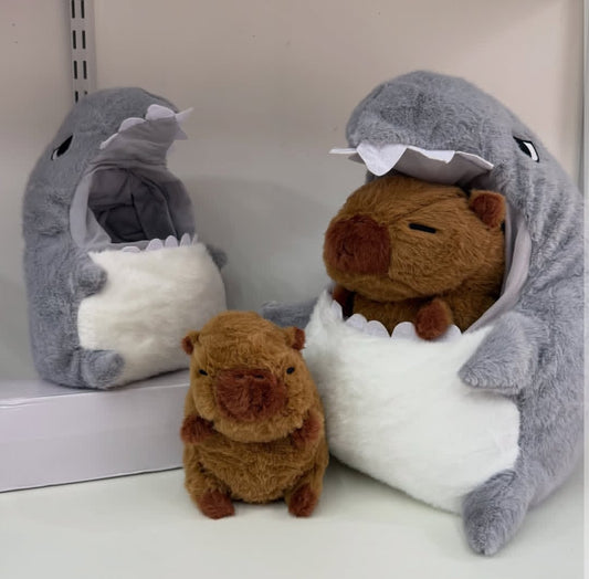Peluche capybara tiburón #CodM