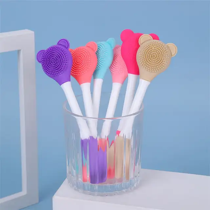 Cepillo 2en1 para exfoliar y aplicar mascarilla